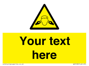 Custom Noise Hazard Sign